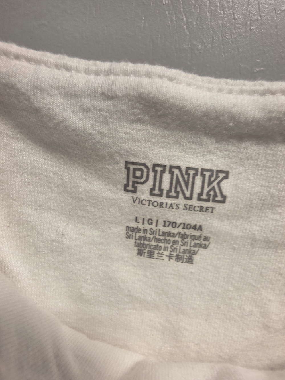Victoria’s Secret PINK White Ribbed Mini Dress With Shorts - Picture 4 of 7